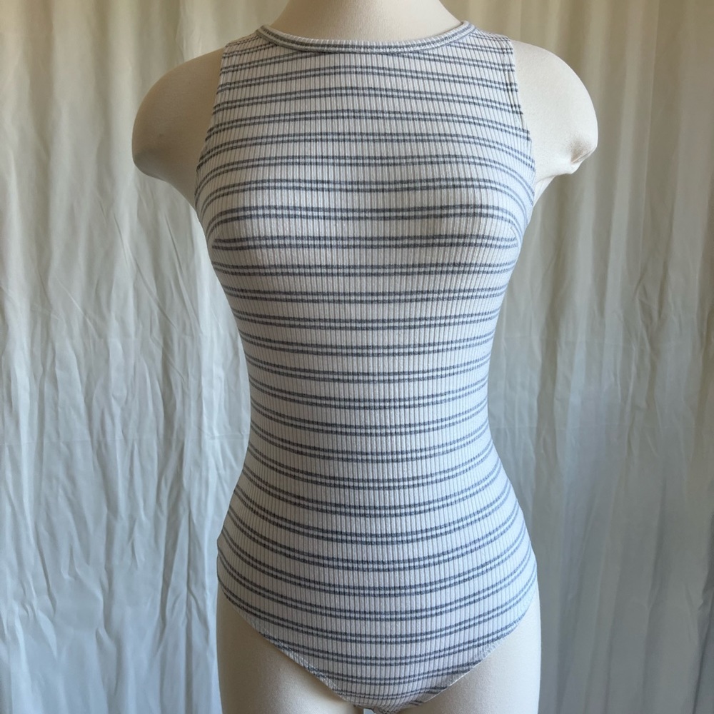 Striped Lightweight Bodysuit